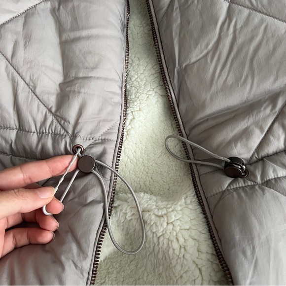 NWT Free People Venture On Reversible Quilted Vest Mauve Small - Picture 5 of 7